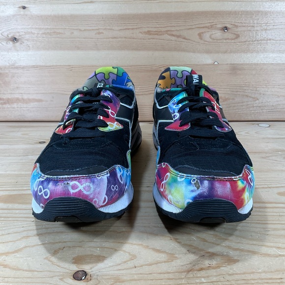 Diadora Sarath Ton x Be Seen Autism Awareness Shoes N9002
Men’s Size 8 
Black main image 9